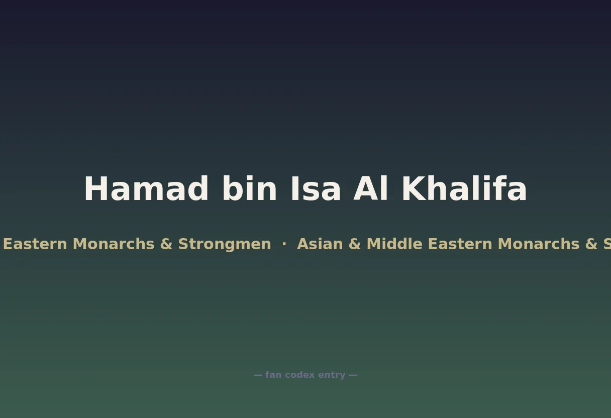 Hamad bin Isa Al Khalifa