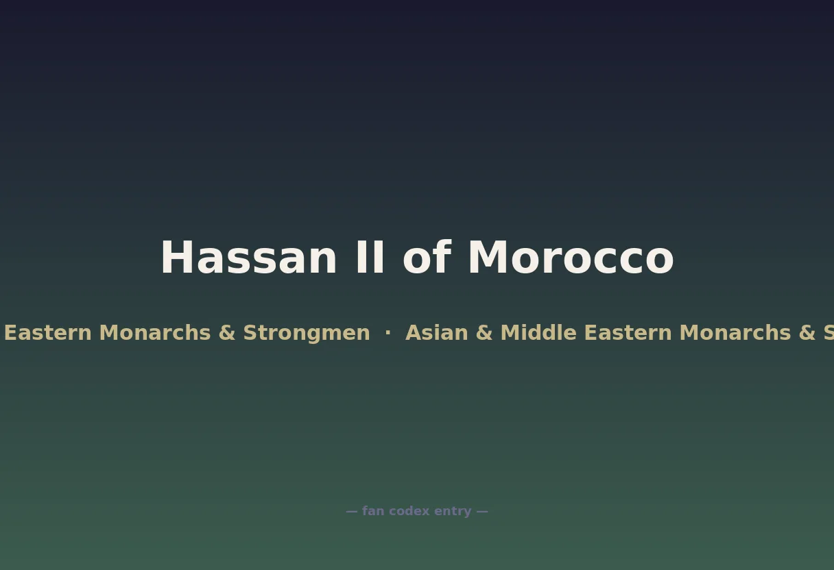 Hassan II of Morocco