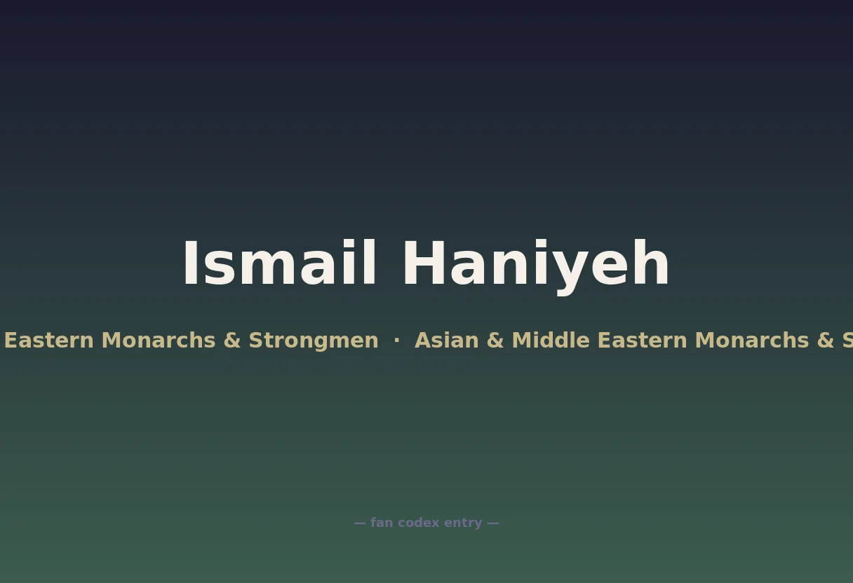 Ismail Haniyeh