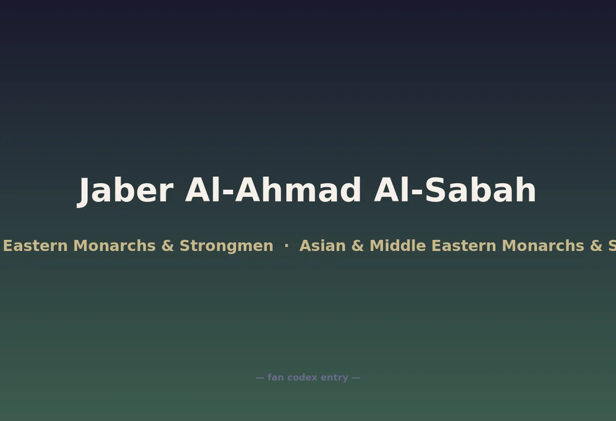 Jaber Al-Ahmad Al-Sabah